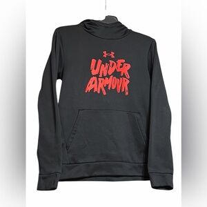Under Armour Black and Red Kids Hoodie